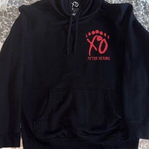 The Weeknd official merch-Psychotic Pullover Hood After Hours Hoodie